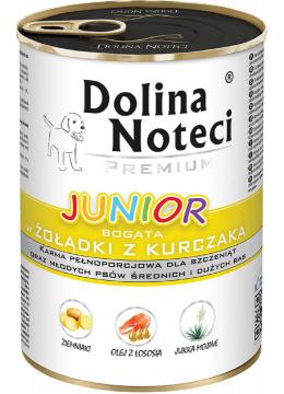 Dolina Noteci Premium Junior з курячими шлунками
