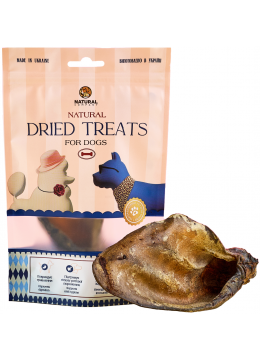 Natural Dried Treats Вуха яловичі