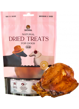 Natural Dried Treats Вуха свинячі