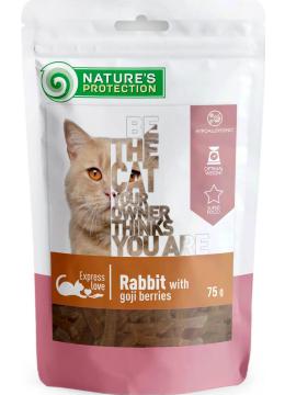 Nature's Protection Rabbit With Goji Berries снеки з кролика