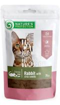 Nature's Protection snack for cats with rabbit 