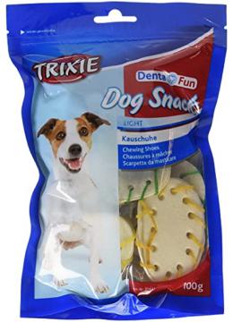 Trixie Dog Snack Chewing Shoes черевик з сиром'ятної шкіри