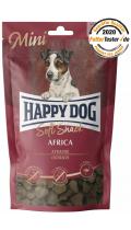 Happy Dog Soft Snack Mini Africa ласощі зі страусом