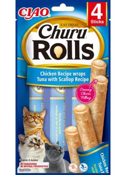 Churu Rolls Chicken, Tuna та Scallop Recipe