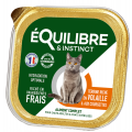 Изображение 1 - Equilibre & Instinct Паштет для дорослих і стерилізованих котів із м'ясом птиці та кабачком