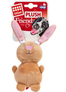 GiGwi Plush Кролик з пищалкою