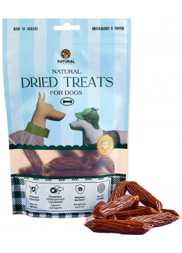 Natural Dried Treats Сосиски яловичі