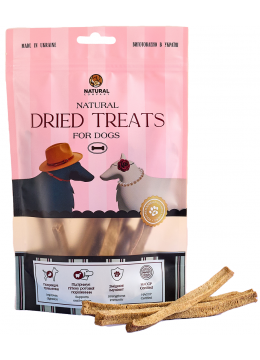 Natural Dried Treats М'ясні смужки з курки