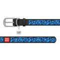 Изображение 1 - Collar WauDog Design Блакитні метелики з qr паспортом чорний