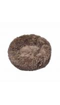 Milord Лежак Ponchik brown круглий