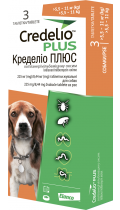 Credelio Plus для собак від 5,5 до 11 кг