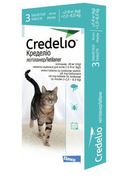 Credelio Cat для котів від 2 до 8 кг