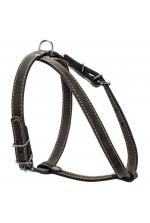 Collar Шлея одинарна зі шкіри, чорна