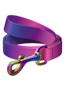Collar WauDog Nylon Recycled Градієнт Фіолетовий