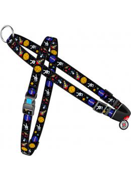 Collar WauDog Nylon NASA нейлонова швидкознімна шлейка
