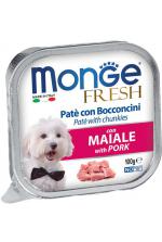 Monge Dog Fresh зі свининою в паштеті