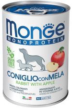 Monge Dog Monoprotein Fruit Wet кролик з яблуком
