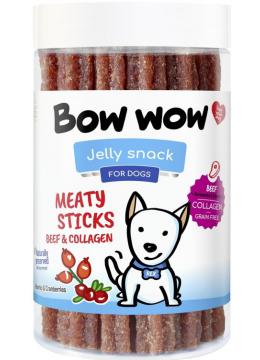 Bow Wow Jelly Snack Meaty cross з яловичиною