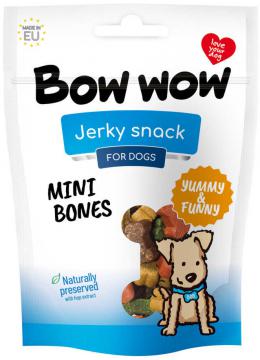 Bow Wow Jerky Snack Mini Bones 