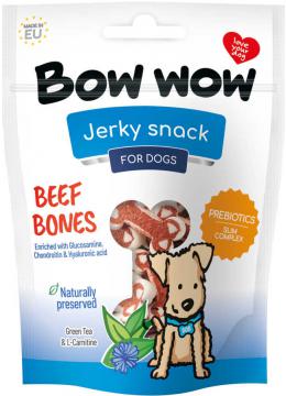 Bow Wow Jerky Snack Beef Bones
