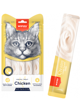 Wanpy Cat Creamy Lickable Treats Chicken