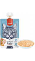 Wanpy Cat Chicken & Carrot крем-пюре