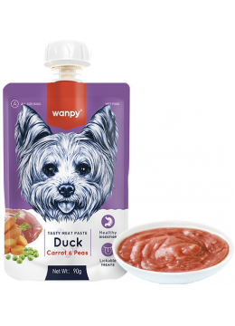 Wanpy Dog Duck Carrot & Pea крем-пюре