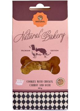 Natural Dried Bakery Печиво з куркою, морквою та базиліком