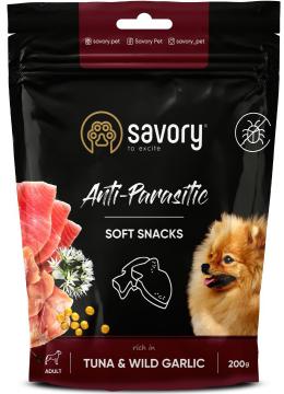 Savory soft snacks Anti-Parasitic Tuna and Wild Garlic