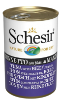 Schesir Cat Tунець з філе яловичини в желе