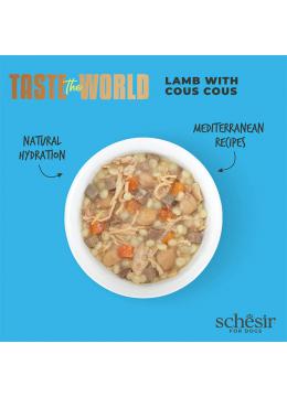 Schesir Dog Taste the World Ягня з кускусом в бульйоні