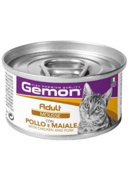 Gemon Cat Mousse Adult з куркою та свининою