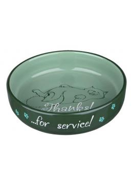 Trixie Thanks for Service миска керамічна для коротконосих порід