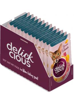 Delickcious Смужки з качкою та гарбузом в крем-супі