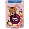 Изображение 1 - Delickcious Шматочки з лососем і мідіями в соусі