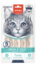 Wanpy Cat Functional Creamy Lickable Treat Skin&Coat