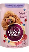 Delickcious Пластівці з ягнятиною та лісовими ягодами у вершковому соусі