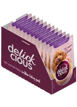Delickcious Смужки з індичкою та сиром в крем-супі
