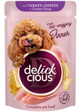 Delickcious Смужки з індичкою та сиром в крем-супі