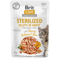 Изображение 1 - Brit Care Cat Pouch Sterilized Філе лосося та тунця в соусі