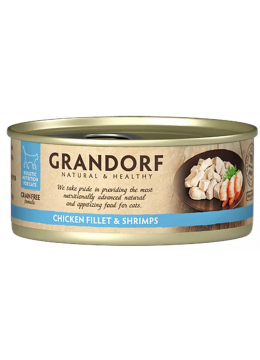 Grandorf Cat Chicken Fillet and Shrimps Вологий корм
