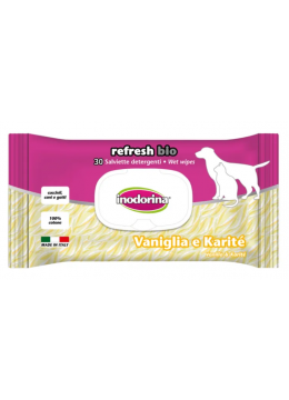 Inodorina Refresh Bio Vaniglia e Karite для котів та собак