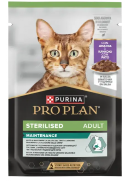 ProPlan Sterilised для стерилізованих з качкою у соусі