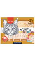 Wanpy Cat Creamy  LickableTreat Assorted мix 