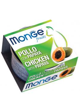 Monge Cat Fruits Шматочки курки з папаєю