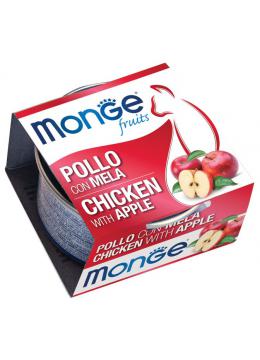 Monge Cat Fruits Шматочки курки з яблуком