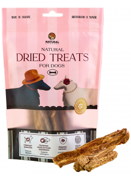 Natural Dried Treats Вим'я яловиче