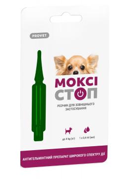 Природа Provet Моксистоп Краплі для собак до 4 кг