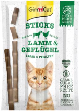 GimCat Sticks палички з ягням і куркою
