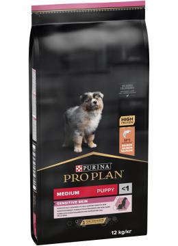 ProPlan Puppy Medium Sensitive Skin з лососем